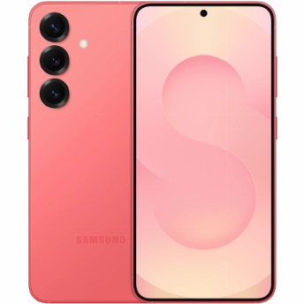 Смартфон Samsung Galaxy S25, 12.256 Гб, Dual: nano SIM + eSIM, Coral Red, коралловый