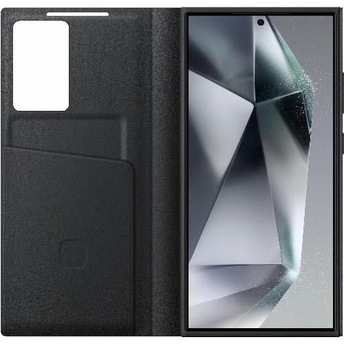Чехол-книжка Samsung Smart View Wallet Case для Galaxy S24 Ultra, Black, чёрный