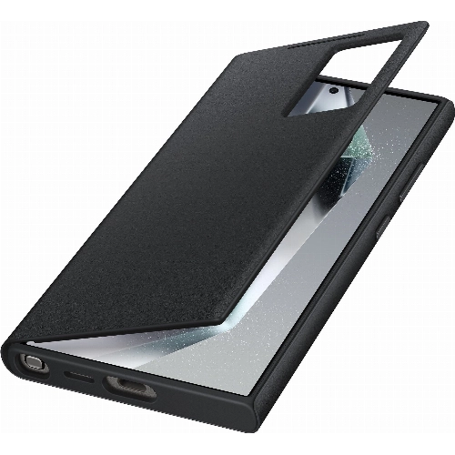 Чехол-книжка Samsung Smart View Wallet Case для Galaxy S24 Ultra, Black, чёрный