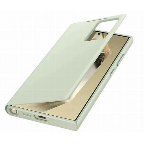 Чехол-книжка Samsung Smart View Wallet Case для Galaxy S24 Ultra, Light Green, светло-зелёный