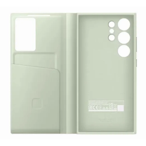 Чехол-книжка Samsung Smart View Wallet Case для Galaxy S24 Ultra, Light Green, светло-зелёный