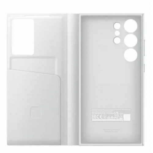 Чехол-книжка Samsung Smart View Wallet Case для Galaxy S24 Ultra, White, белый