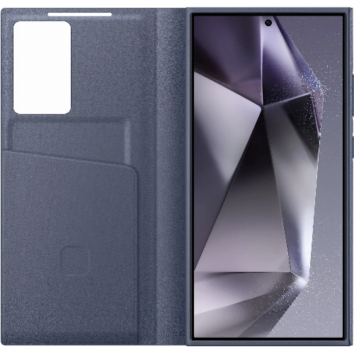 Чехол-книжка Samsung Smart View Wallet Case для Galaxy S24 Ultra, Violet, фиолетовый 