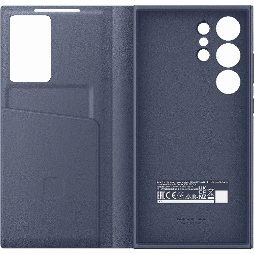 Чехол-книжка Samsung Smart View Wallet Case для Galaxy S24 Ultra, Violet, фиолетовый 
