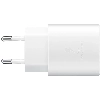 Сетевое зарядное устройство Samsung EP-TA800 + кабель USB Type-C, 25 Вт, белый