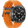 Умные часы Samsung Galaxy Watch Ultra, 47 мм, LTE, Black/Orange, чёрный/оранжевый