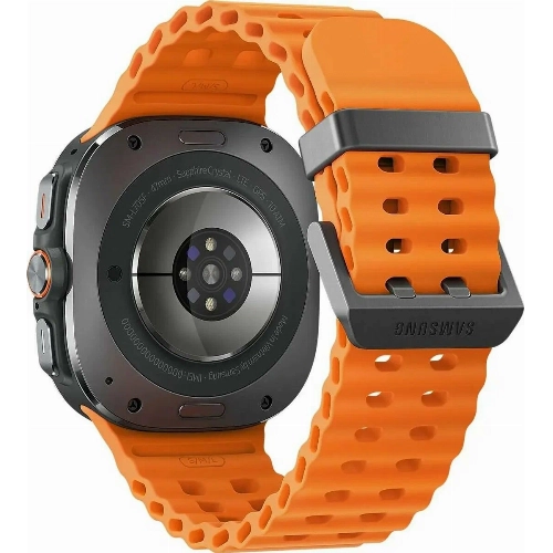 Умные часы Samsung Galaxy Watch Ultra, 47 мм, LTE, Black/Orange, чёрный/оранжевый