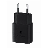 Сетевое зарядное устройство Samsung 15W Power Adapter с кабелем Type-C to Type-C, чёрный
