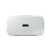Сетевое зарядное устройство Samsung EP-TA845N + кабель USB Type-C, 45 Вт, белый