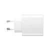 Сетевое зарядное устройство Samsung EP-TA845N + кабель USB Type-C, 45 Вт, белый