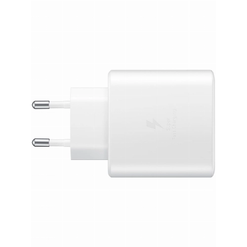 Сетевое зарядное устройство Samsung EP-TA845N + кабель USB Type-C, 45 Вт, белый