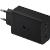 Сетевое зарядное устройство Samsung EP-T6530 USB-A+2xUSB-C, 65 Вт, черный