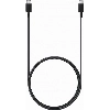 Кабель Samsung USB Type-C - Type-C, 1.8 м, 3A, Black, чёрный