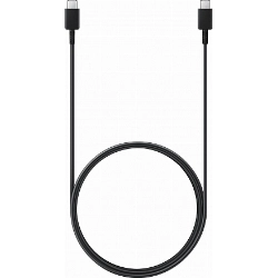 Кабель Samsung USB Type-C - Type-C, 1.8 м, 3A, Black, чёрный