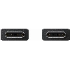 Кабель Samsung USB Type-C - Type-C, 1.8 м, 3A, Black, чёрный