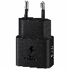 Зарядное устройство Samsung 25w, Type-C, черный