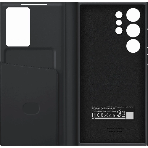 Чехол Samsung Smart View Wallet Case для Galaxy S23 Ultra, черный