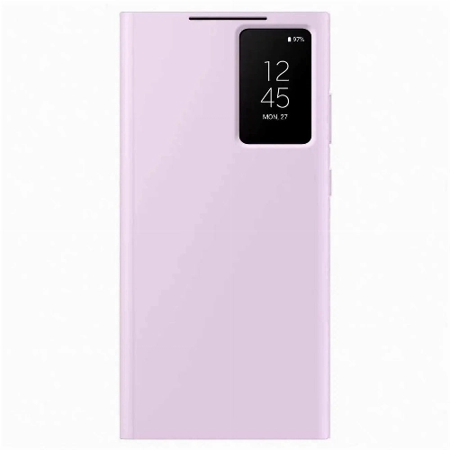 Чехол Samsung Smart View Wallet Case для Galaxy S23 Ultra, лавандовый