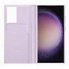 Чехол Samsung Smart View Wallet Case для Galaxy S23 Ultra, лавандовый