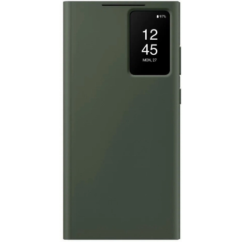 Чехол Samsung Smart View Wallet Case для Galaxy S23 Ultra, зеленый