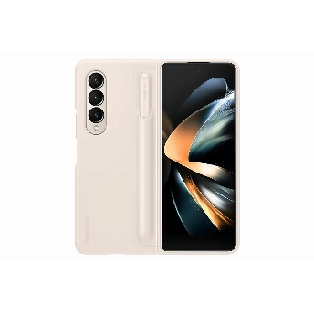 Чехол Samsung Standing Cover с пером Z Fold 4, песочный