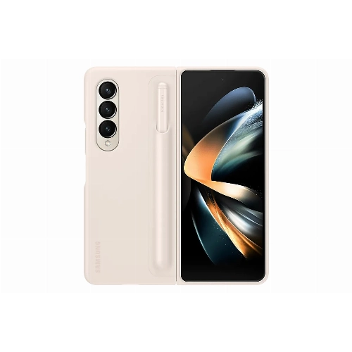 Чехол Samsung Standing Cover с пером Z Fold 4, песочный