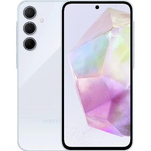 Смартфон Samsung Galaxy A35 8/256 ГБ, голубой