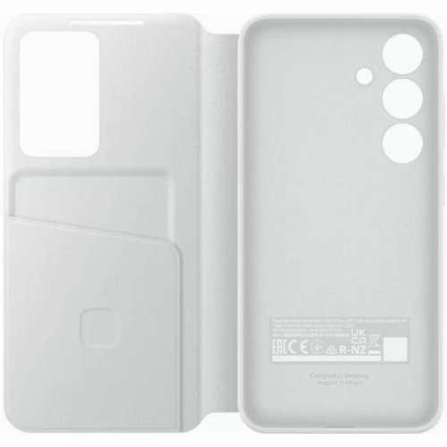 Чехол-книжка Samsung Smart View Wallet Case S24 Plus, White, белый