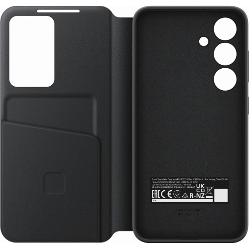 Чехол-книжка Samsung Smart View Wallet Case S24, Black, черный
