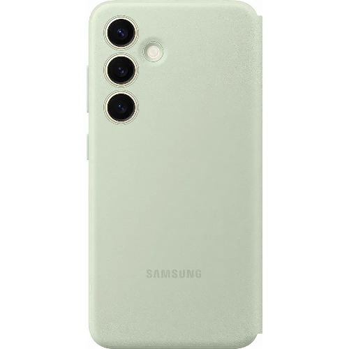Чехол-книжка Samsung Smart View Wallet Case S24, Light Green, светло-зеленый