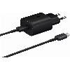 Сетевое зарядное устройство Samsung EP-TA800 USB Type-C, 25 Вт, черный