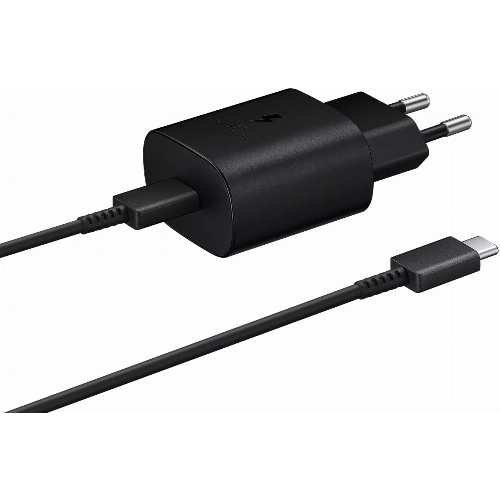 Сетевое зарядное устройство Samsung EP-TA800 USB Type-C, 25 Вт, черный