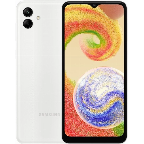 Смартфон Samsung Galaxy A04, 4.64 Гб, белый
