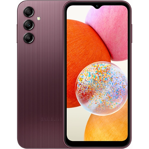 Смартфон Samsung Galaxy A14, 4.64 ГБ, темно-красный