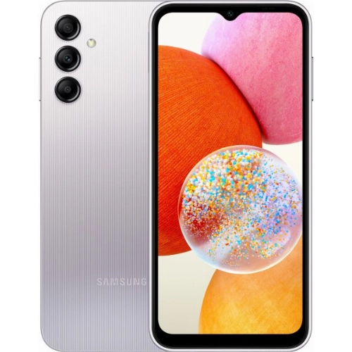 Смартфон Samsung Galaxy A14, 4.64 ГБ, серебристый