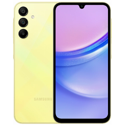 Смартфон Samsung Galaxy A15 4G, 6.128 Гб, желтый