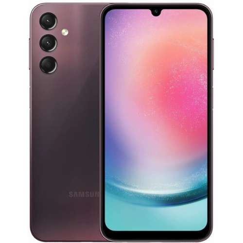 Смартфон Samsung Galaxy A24, 4.128 ГБ, красный