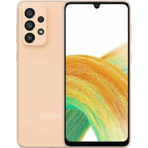 Смартфон Samsung Galaxy A33 5G, 6.128 ГБ, персиковый