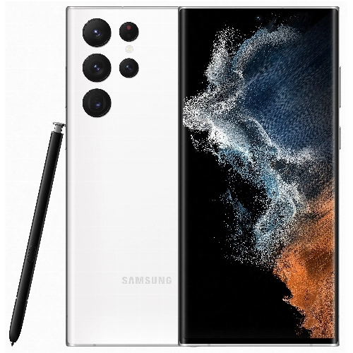 Смартфон Samsung Galaxy S22 Ultra, 12.256 ГБ, белый