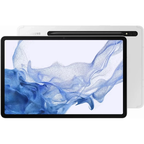 Планшет Samsung Galaxy Tab S8, 8.256 Гб, Wi-Fi + Cellular, серебристый