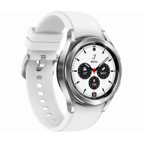 Умные часы Samsung Galaxy Watch 4 Classic 42 мм LTE, серебристый