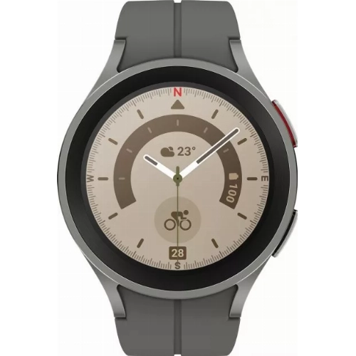Умные часы Samsung Galaxy Watch 5 Pro 45 мм Wi-Fi NFC, серый титан