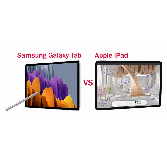 Сравнение планшетов: Samsung Galaxy Tab и Apple iPad